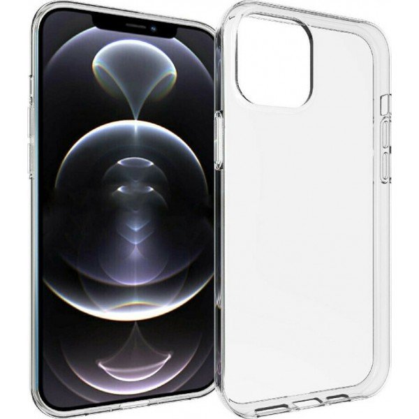 Back Cover Σιλικόνης Διάφανο (iPhone 13 Pro Max)